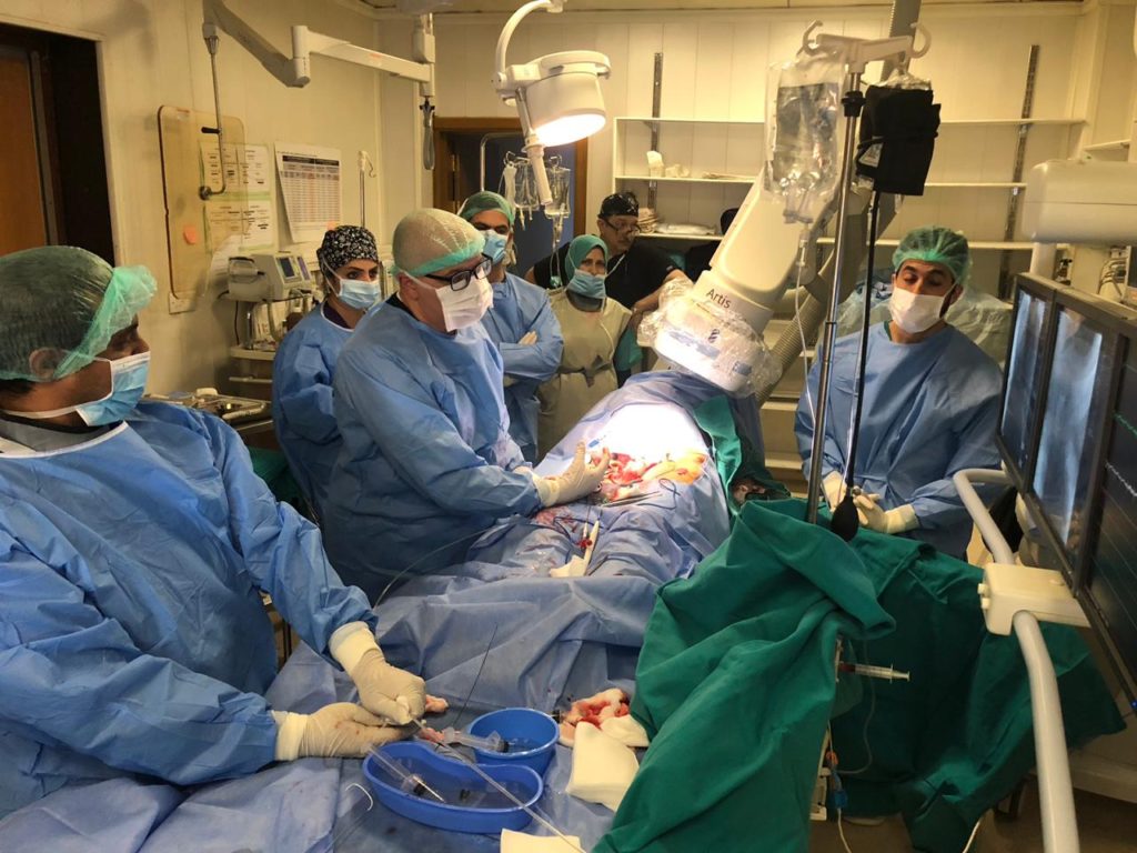 First TEVAR (Thoracic EndoVascular Aortic Repair) Case in Hawler Hospital